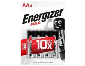 Батарейка алкалиновая Energizer MAX LR6/316 BL4 4/AA цена за 4 шт