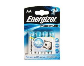 Батарейка алкалиновая Energizer MAXIMUM LR6/316 BL4 4/AA цена за 4 шт