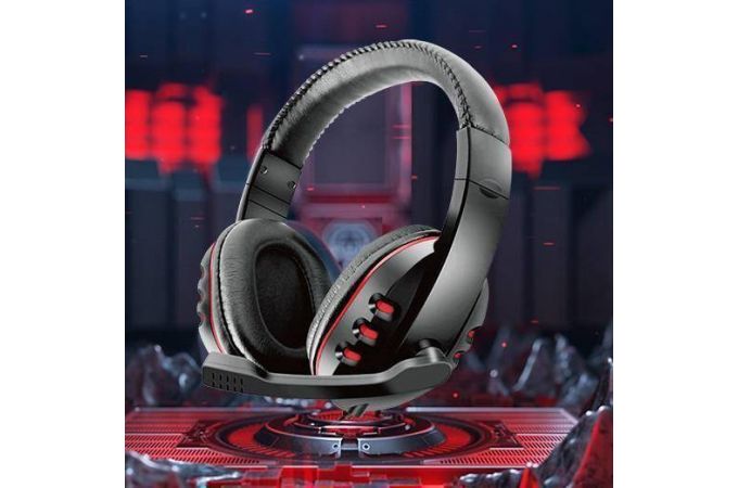 Наушники мониторные проводные с микрофоном EZRA GE08 (серый)