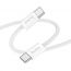 Кабель USB Type-C - USB Type-C HOCO X104 PD60W (белый) 1м