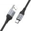 Кабель USB - USB Type-C HOCO X102, 2,4A (черный) 1м