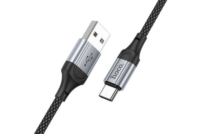 Кабель USB - USB Type-C HOCO X102, 2,4A (черный) 1м