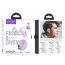Наушники вакуумные беспроводные HOCO EA3 Talent open true wireless BT headset (фиолетовый)