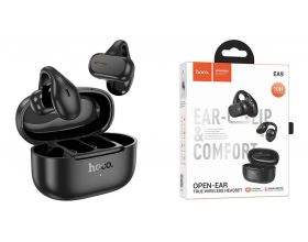 Наушники вакуумные беспроводные HOCO EA9 Clear sound clip-on true wireless BT headset (черный)