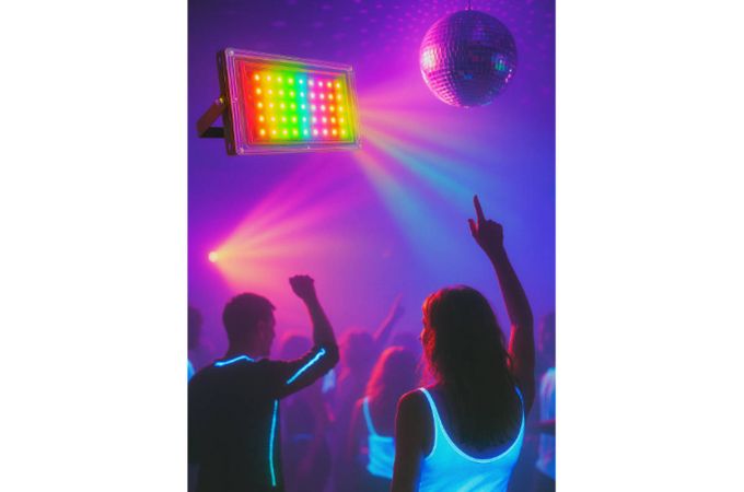 Прожектор Огонек OG-LDP49С RGB (100Вт)