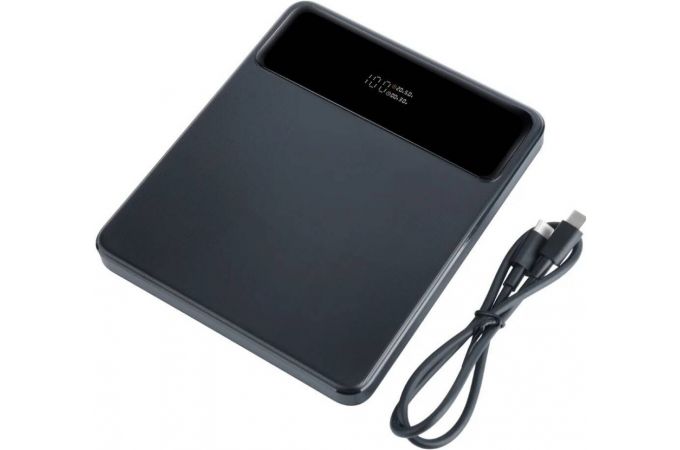 Универсальный дополнительный аккумулятор Power Bank Perfeo LAPTOP 105W 20000 mAh/LED дисплей/PD + QC 3.0/2 Type-C/2USB/Выход: 5A,max105W Black (черный)