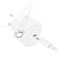 Сетевое зарядное устройство USB-C + кабель Lightning - Type-C HOCO CS53A Surplus single port (один порт)PD25W (белый)