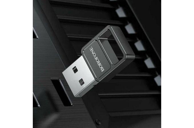Адаптер BOROFONE DH8 USB BT (черный)