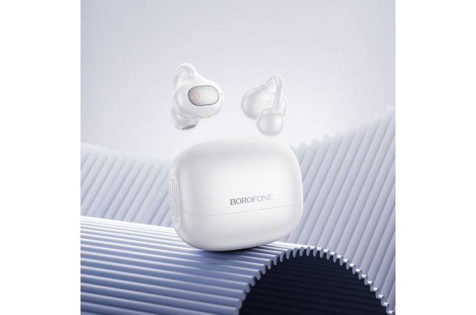 Наушники вакуумные беспроводные BOROFONE FQ14 Joy клипсы (черный)
