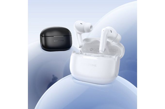 Наушники вакуумные беспроводные BOROFONE FQ9 Peaceful (черный)