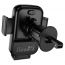 Держатель автомобильный для телефона BOROFONE BH221 Path push-type wireless fast charging car holder(air outlet) черный металл