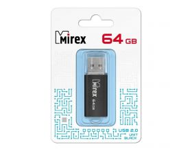 Флешка USB 3.0 Mirex UNIT BLACK 64GB (ecopack)