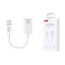 Адаптер для проводной гарнитуры XO NB-R268B Type-c на Lightning  Imitation Original Adapter Cable White