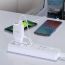 Сетевое зарядное устройство 2USB + кабель Type-C HOCO C82A Real power (белый)