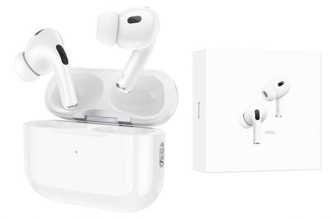 Наушники вакуумные беспроводные HOCO EW50 True wireless stereo headset Bluetooth (белый)