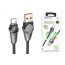 Кабель USB - USB Type-C BOROFONE BU49 5A Shine (черный) 1м