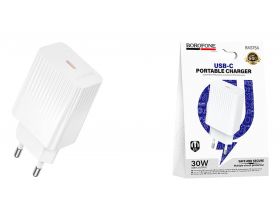 Сетевое зарядное устройство USB-C BOROFONE BAS75A Source PD30W зарядное устройство (EU) белые