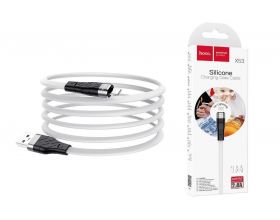 Кабель USB - Lightning HOCO X53, 2,4A (белый) 1м (силиконовый)