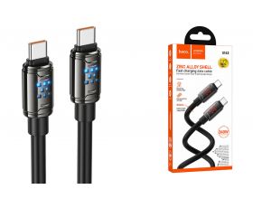 Кабель USB Type-C - USB Type-C HOCO U143 Joy 240W (черный)