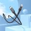 Кабель USB Type-C - USB Type-C HOCO U115 100W (черный) 1м
