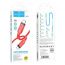 Кабель USB Type-C - USB Type-C HOCO X59 PD60W (красный) 1м