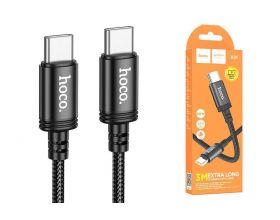 Кабель USB Type-C - USB Type-C HOCO X91 PD60W (черный) 3м