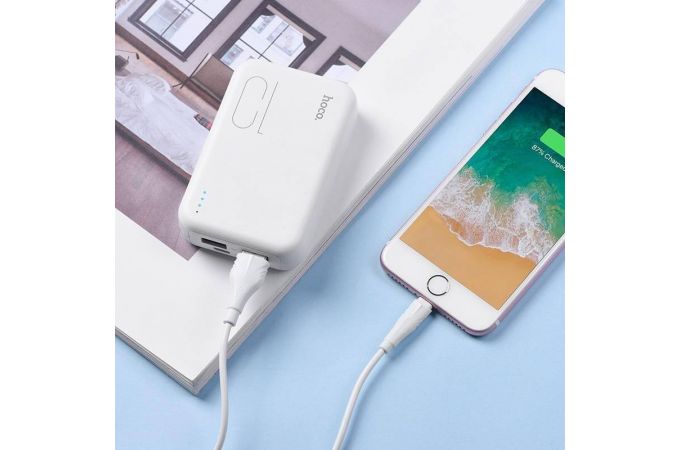 Кабель USB - Lightning BOROFONE BX18, 2,4A (белый) 2м
