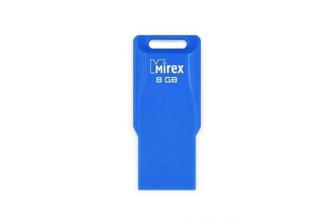 Флешка USB 2.0 Mirex MARIO BLUE 8GB (ecopack)