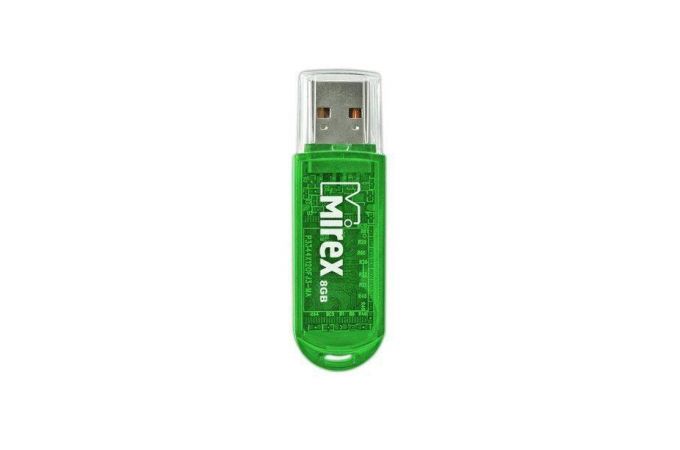 Флешка USB 2.0 Mirex ELF GREEN 8GB (ecopack)