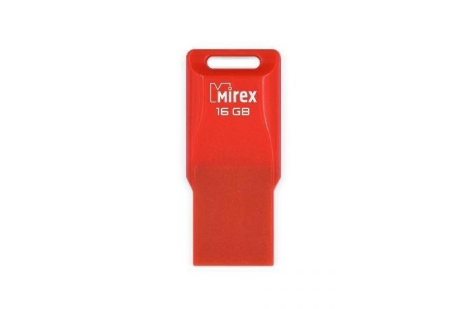 Флешка USB 2.0 Mirex MARIO RED 16GB (ecopack)
