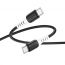 Кабель USB Type-C - USB Type-C HOCO X82 PD60W (черный) 1м (силиконовый)