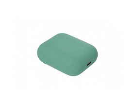 Чехол для наушников Soft-Touch AirPods (бирюзово-зеленый)