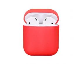Чехол для наушников AirPods Copy orig. (красный)