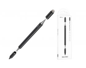 Стилус для сенсорных экранов HOCO GM111 Cool dynamic series 3-in-1 passive universal capacitive pen (черный)