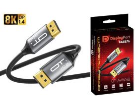 Кабель DisplayPort DP (M) --> DP (M) Орбита OT-AVW59 штекер DISPLAY PORT - штекер DISPLAY PORT 3м (v1.4)