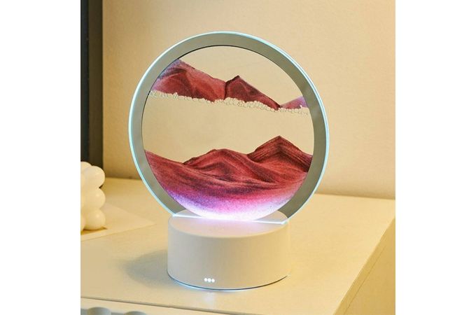 Светильник настольный Огонек OG-LDP34 RGB (Красный песок)