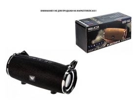 Портативная беспроводная колонка WALKER WSP-160, Bluetooth, 7Вт*2, черная