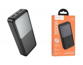 Универсальный дополнительный аккумулятор Power Bank HOCO J136A Sirui 22.5W+PD20W (20000 mAh) (черный)