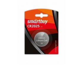 Батарейка литиевая Smartbuy CR2025 BL1 блистер цена за 1 шт (12/720) (SBBL-2025-1B)
