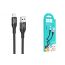 Кабель USB - Lightning HOCO X72 Creator , 2,4A (черный) 1м силиконовый