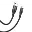 Кабель USB - Lightning HOCO X72 Creator , 2,4A (черный) 1м силиконовый