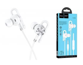 Наушники вакуумные проводные HOCO M84 Perfection universal earphones (белый)