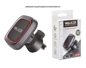 Держатель автомобильный для телефона WALKER CX-007 магнитный на воздуховод, черный