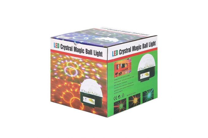 Диско шар Огонек OG-LDS04(381) MP3 (USB, SD, пульт ДУ,2*5 Вт, датчик звука)