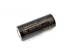 Аккумулятор 26650 Li-Ion LiitoKala Lii-50A (5000mAh, 3.7V)
