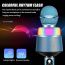 Караоке микрофон Орбита OT-ERM10 (Bluetooth, динамики, USB) RGB (синий)