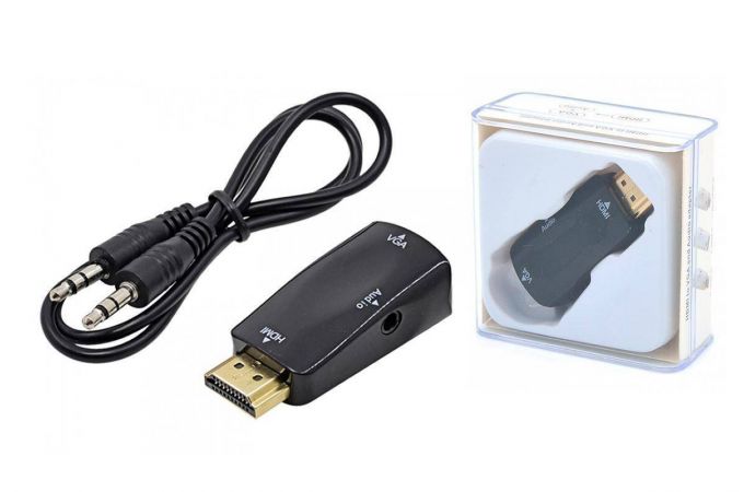 Конвертер переходник Орбита OT-AVW20 (HDMI-VGA/J3.5)