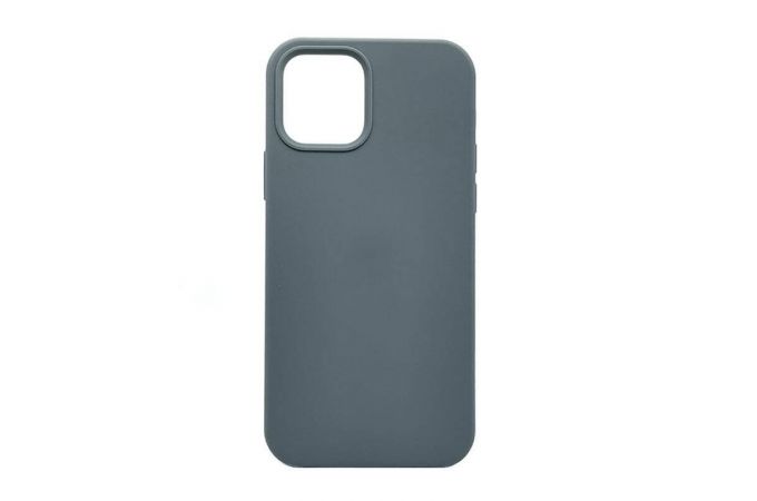 Чехол для iPhone 14 Pro Max (6,7) Silicone Case Soft Touch (пепельно-бирюзовый)