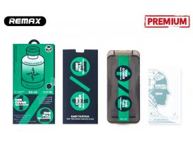 Защитное стекло Remax Medicine Glass ES-02 антишпион с аппликатором  for Iphone 14 PRO  / 15  / 16