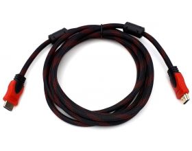 Кабель HDMI (папа - папа) 5 м (V1.4) красный